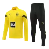 Borussia Dortmund 1/4 Zip Tracksuit 2022/23 Yellow - myjersey