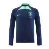 Brazil 1/4 Zip Tracksuit 2022 Navy - myjersey