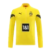 Borussia Dortmund 1/4 Zip Tracksuit 2022/23 Yellow - myjersey