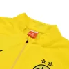 Borussia Dortmund 1/4 Zip Tracksuit 2022/23 Yellow - myjersey