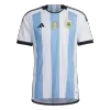 Argentina Three Stars Home Jersey World Cup 2022 Men - myjersey