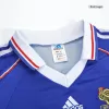 France Home Long Sleeve Soccer Jersey 1998 Men - myjersey