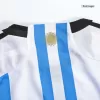 MESSI #10 Argentina Three Stars Home Jersey World Cup 2022 Men - myjersey