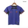 Netherlands Away World Cup Kids Jerseys Kit 2022 - myjersey