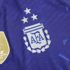 Messi #10 Argentina Away Authentic Jersey World Cup 2022 Men - Champion - myjersey