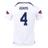 ADAMS #4 USA Home Jersey World Cup 2022 Men - myjersey