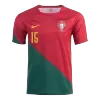 R. LEÃO #15 Portugal Home Jersey World Cup 2022 Men - myjersey