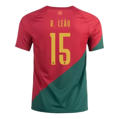 R. LEÃO #15 Portugal Home Jersey World Cup 2022 Men - myjersey