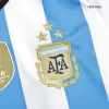 Argentina Home Kids Jerseys Kit 2022 - Three Stars - myjersey