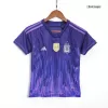 Argentina Away World Cup Kids Jerseys Kit 2022 - Three Stars - myjersey