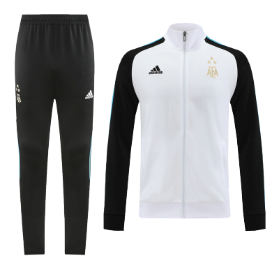 Argentina Jacket Tracksuit 2022 White&Black - myjersey