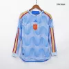 Authentic Spain Away Long Sleeve Soccer Jersey 2022 Men - myjersey