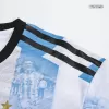 Argentina Three Stars Home Commemorative Authentic Jersey World Cup 2022 Men - myjersey