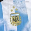 Argentina Three Stars Home Commemorative Authentic Jersey World Cup 2022 Men - myjersey