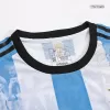 Argentina Three Stars Home Commemorative Authentic Jersey World Cup 2022 Men - myjersey