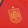 Spain Home Long Sleeve Soccer Jersey 2022 Men - myjersey