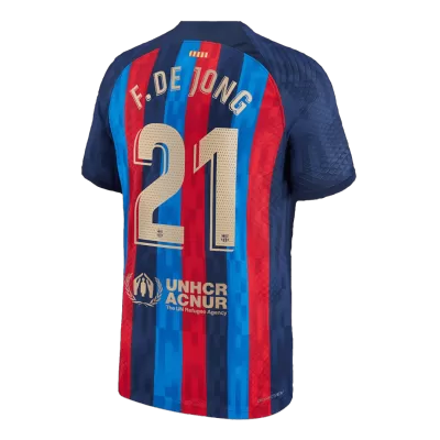 F. DE JONG #21 Barcelona Home Jersey 2022/23 Men - myjersey