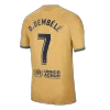 O.DEMBÉLÉ #7 Barcelona Away Jersey 2022/23 Men - myjersey