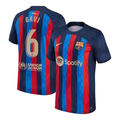 GAVI #6 Barcelona Home Jersey 2022/23 Men - myjersey