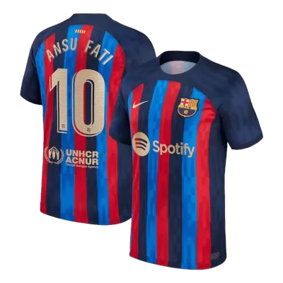 ANSU FATI #10 Barcelona Home Jersey 2022/23 Men - myjersey