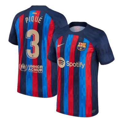 PIQUÉ #3 Barcelona Home Jersey 2022/23 Men - myjersey