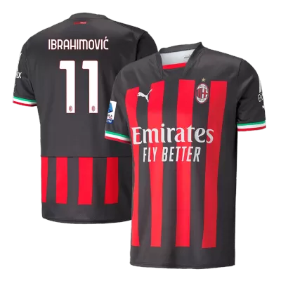 IBRAHIMOVIĆ #11 AC Milan Home Jersey 2022/23 Men - myjersey