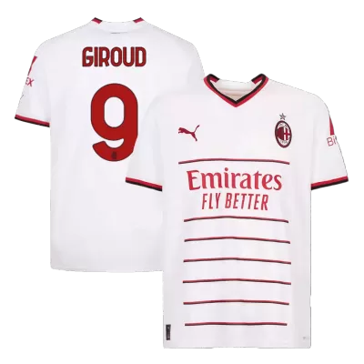 GIROUD #9 AC Milan Away Jersey 2022/23 Men - myjersey