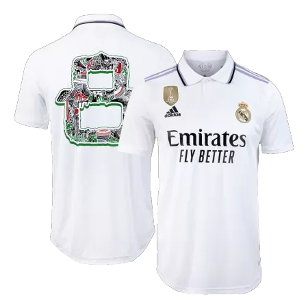 Unique #8 Real Madrid Special Authentic Jersey World Cup 2022/23 Men - myjersey