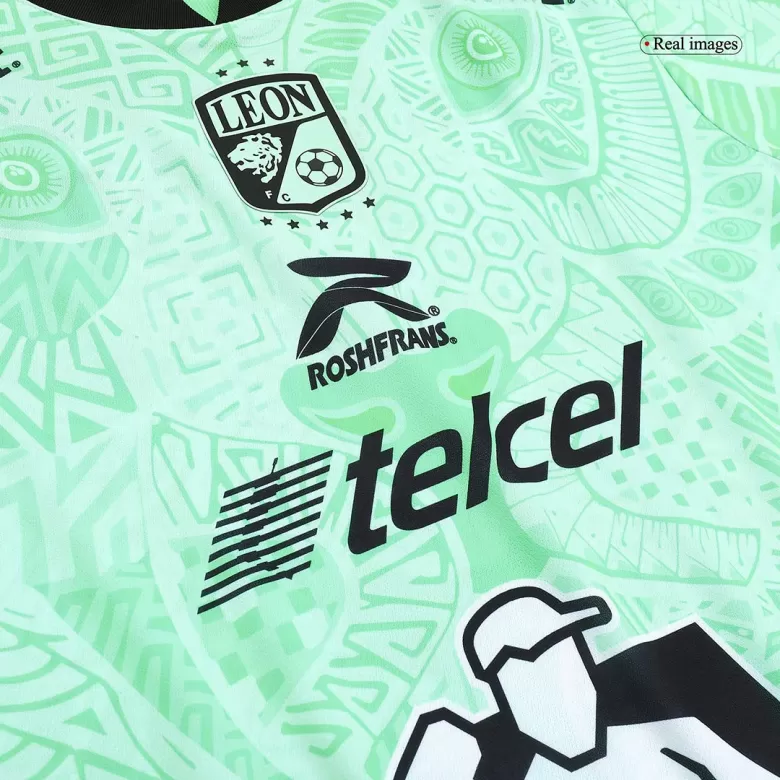 Liga MX Club Leon Third Authentic Jersey Shirt Green 2022-23 for Men