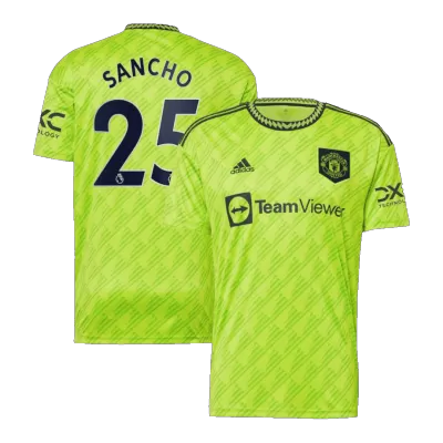 SANCHO #25 Manchester United Third Away Jersey 2022/23 Men - myjersey