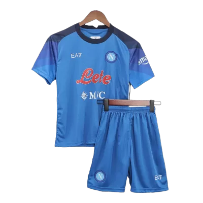 Napoli Home Kids Jerseys Kit 2022/23 - myjersey