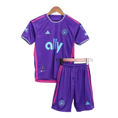 Charlotte FC Away Kids Jerseys Kit 2023 - myjersey