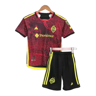 Seattle Sounders Away Kids Jerseys Kit 2023 - myjersey