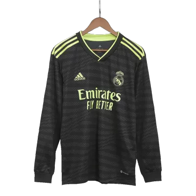 Real Madrid Third Away Long Sleeve Soccer Jersey 2022/23 Men - myjersey