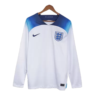 England Home Long Sleeve Soccer Jersey 2022 Men - myjersey