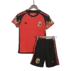 Belgium Home World Cup Kids Jerseys Kit 2022 - myjersey