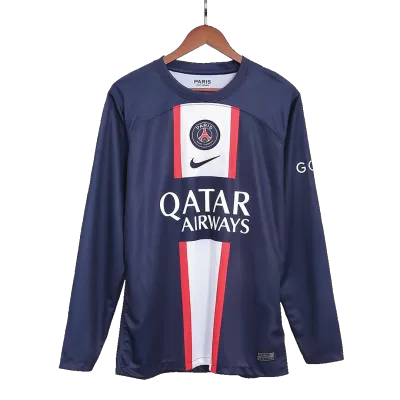 PSG Home Long Sleeve Soccer Jersey 2022/23 Men - myjersey