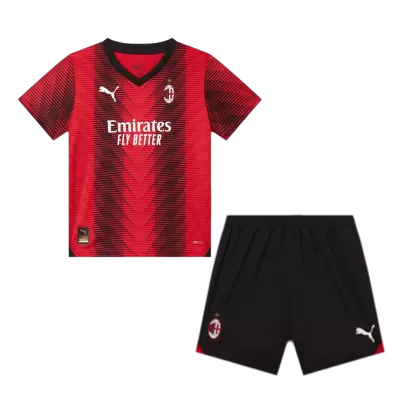 AC Milan Home Kids Jerseys Kit 2023/24 - myjersey