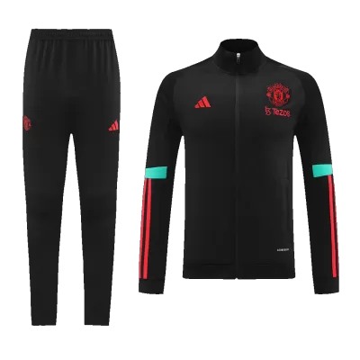 Manchester United Tracksuit 2023/24 Black - myjersey