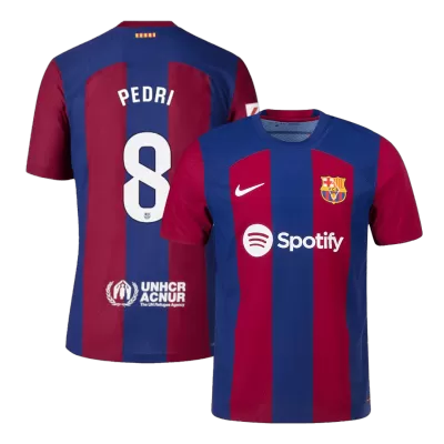 PEDRI #8 Barcelona Home Authentic Jersey 2023/24 Men - myjersey