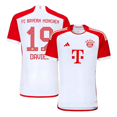 DAVIES #19 Bayern Munich Home Jersey 2023/24 Men - myjersey