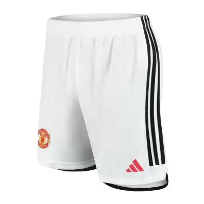 Manchester United Home Soccer Shorts 2023/24 Men - myjersey