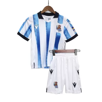 Real Sociedad Home Kids Jerseys Kit 2023/24 - myjersey