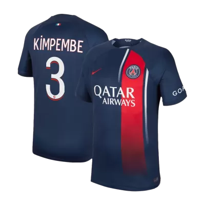 KIMPEMBE #3 PSG Home Jersey 2023/24 Men - myjersey