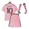 MESSI #10 Inter Miami CF "Messi GOAT" Home Kids Jerseys Full Kit 2023 - myjersey