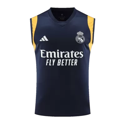 Real Madrid Pre-Match Sleeveless Top 2023/24 Navy - myjersey