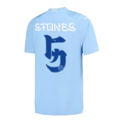 STONES #5 Manchester City Home Jersey 2023/24 Men - Japanese Tour Printing - myjersey