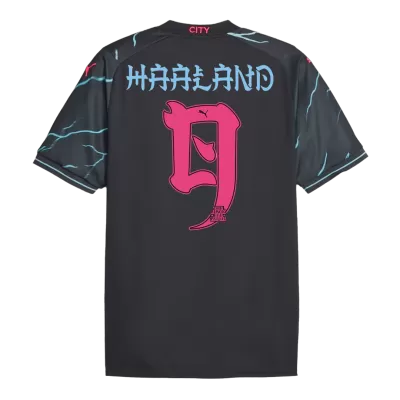 HAALAND #9 Manchester City Third Away Jersey 2023/24 Men - Japanese Tour Printing - myjersey