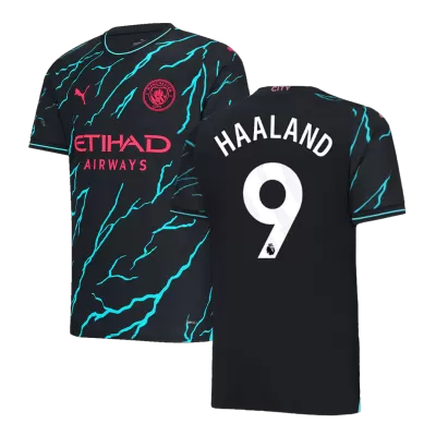 HAALAND #9 Manchester City Third Away Jersey 2023/24 Men - myjersey