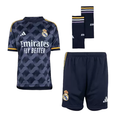 Real Madrid Away Kids Jerseys Full Kit 2023/24 - myjersey